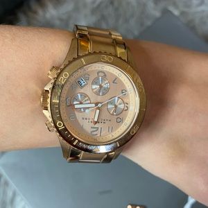 Marc Jacobs watch rose gold